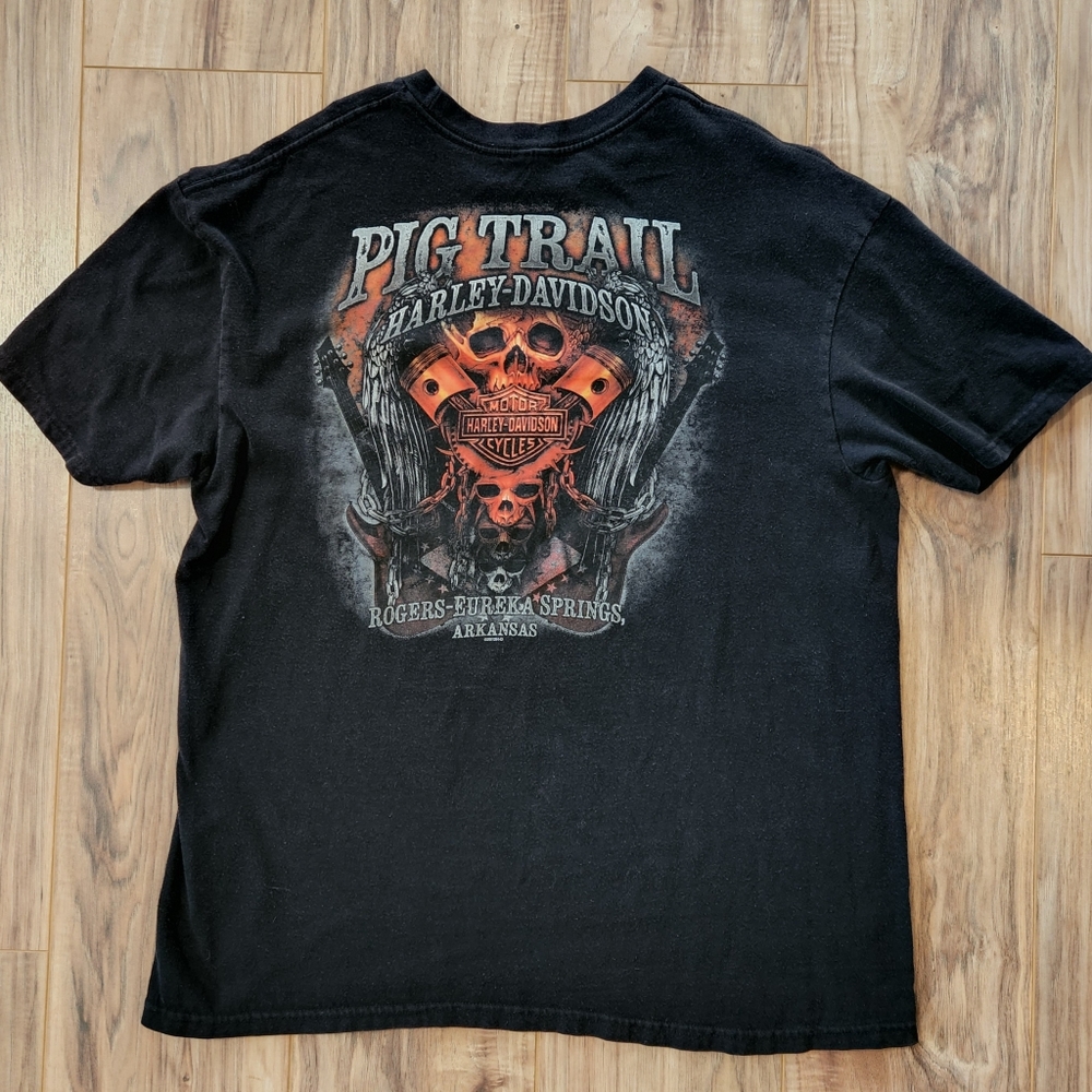 Harley Davidson 2013 Pig Trail Eureka Springs Arkansas Tee